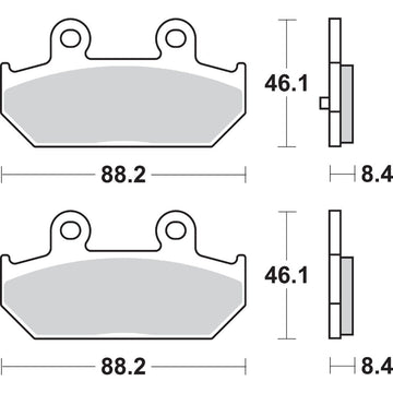 SBS Scooter Brake Pads - Burgman 182MS
