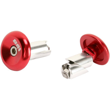 ODI Aluminum Handlebar End Plug - Watercraft - Red L71APR