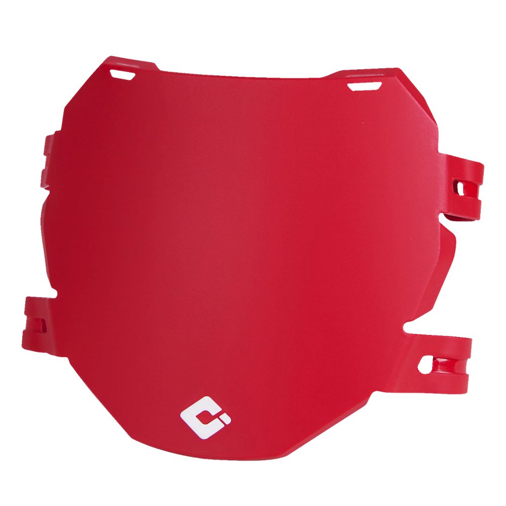 ODI Downhill Number Plate - Front - Aaron Gwin - Red D70DP-R