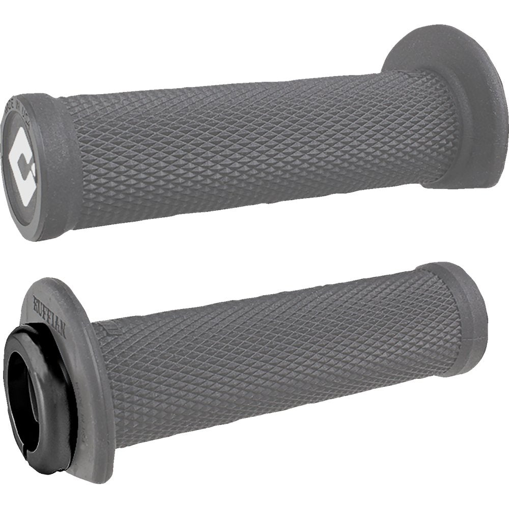 ODI Ruffian 2.1 Lock-On Grips - ATV/PWC - Gray/Black J33RFG-B