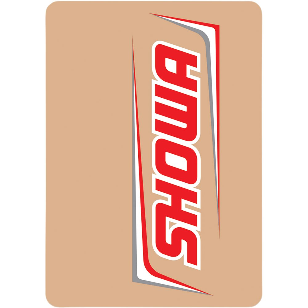 D'COR VISUALS Upper Fork Decal - Showa - Red/White 40-80-115
