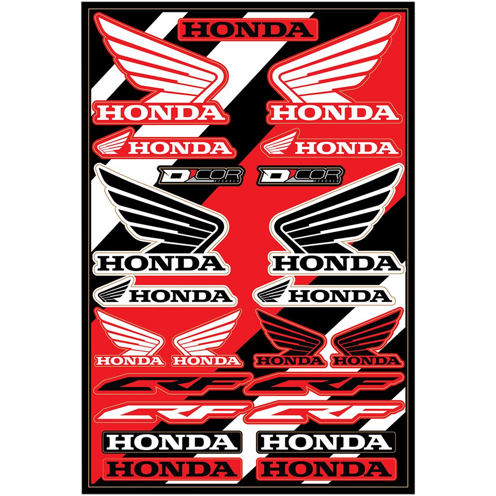 D'COR VISUALS Decal Sheet - Honda Cor2 40-10-101