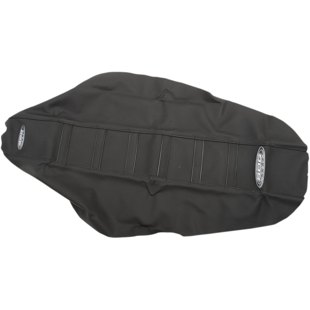 SDG 6-Ribbed Seat Cover - Black Ribs/Black Top/Black Sides 95941