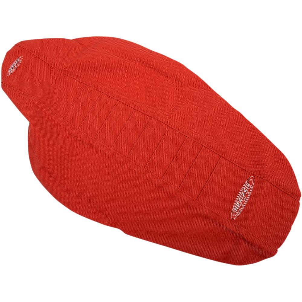 SDG Pleated Seat Cover - Red Top/Red Sides 96343RR