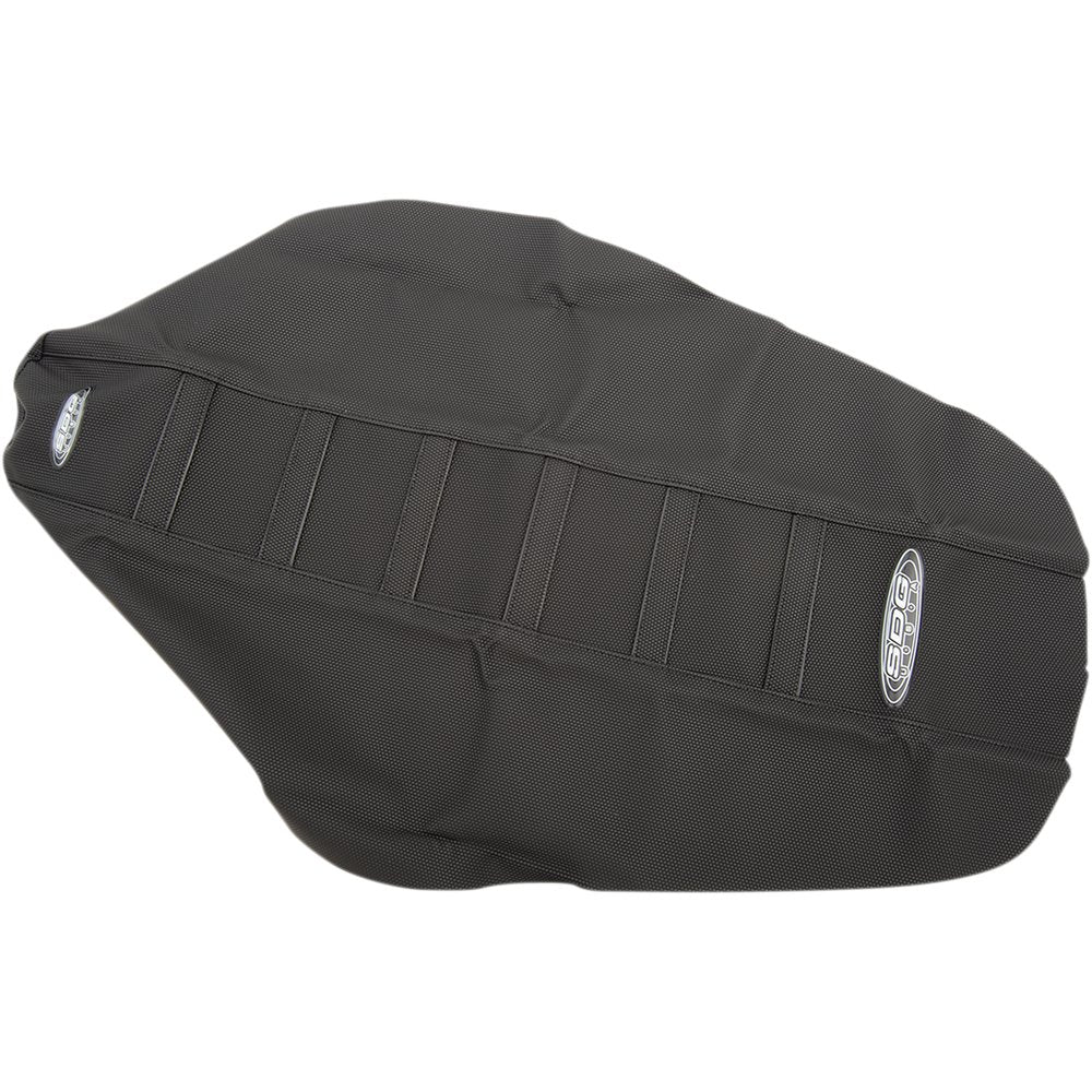 SDG 6-Ribbed Seat Cover - Black Ribs/Black Top/Black Sides 95910