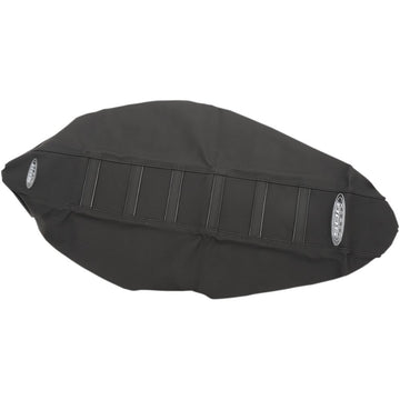 SDG 6-Ribbed Seat Cover - Black Ribs/Black Top/Black Sides 95935