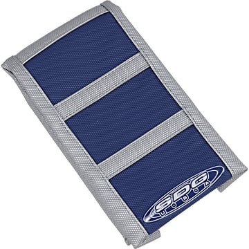 SDG 6-Ribbed Seat Cover - Gray Ribs/Blue Top/Gray Sides 95942XDX