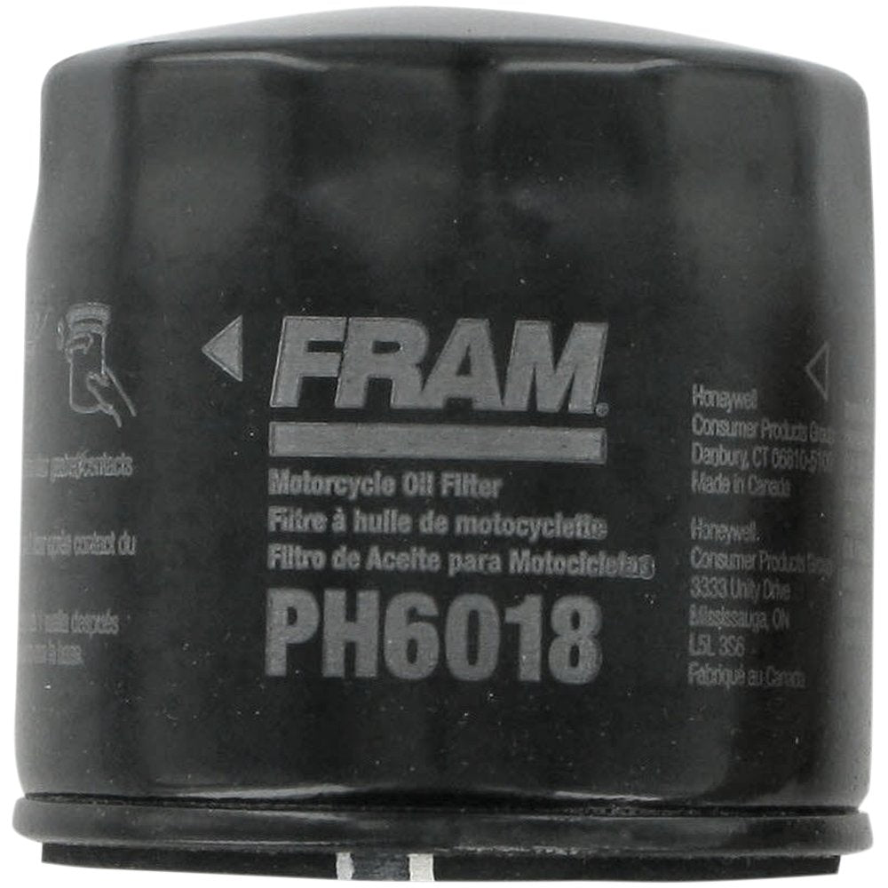 FRAM Oil Filter - Black - Aprilia/Arctic Cat/Suzuki/Textron PH6018