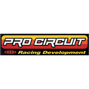 PRO CIRCUIT Pro Circuit Van Decal DC96VAN