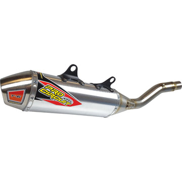 PRO CIRCUIT T-6 Slip-On Muffler - Stainless Steel 0152245A