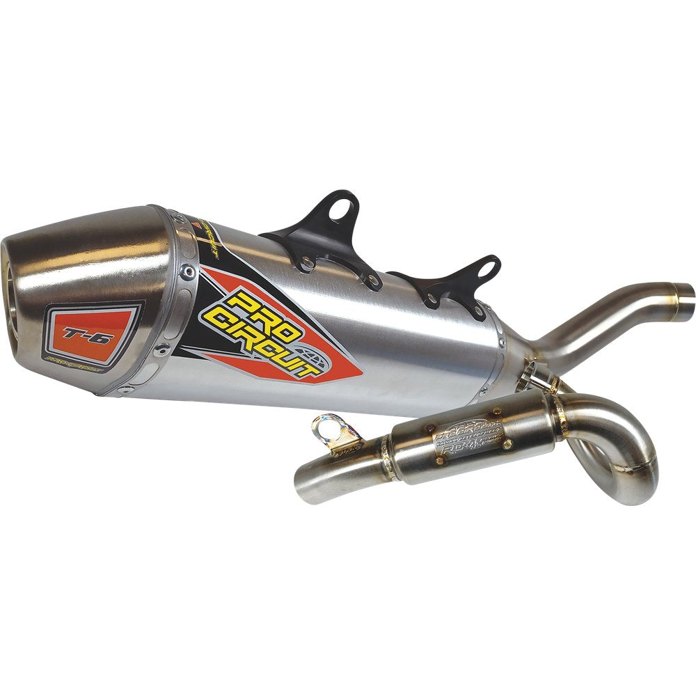 PRO CIRCUIT T-6 Exhaust System - Stainless Steel 0152245G
