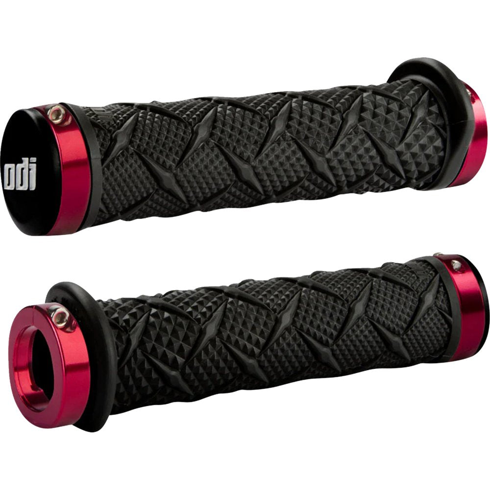 ODI Grips - Xtreme - Lock-On - Black/Red J30XTB-R