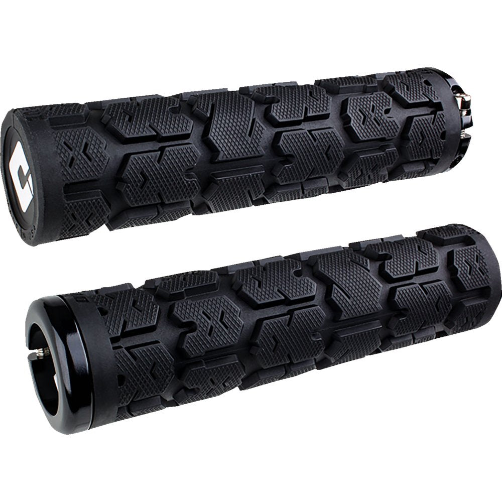 ODI Rogue 2.1 Lock-On Grips - PWC - Black/Black L33RGB-B