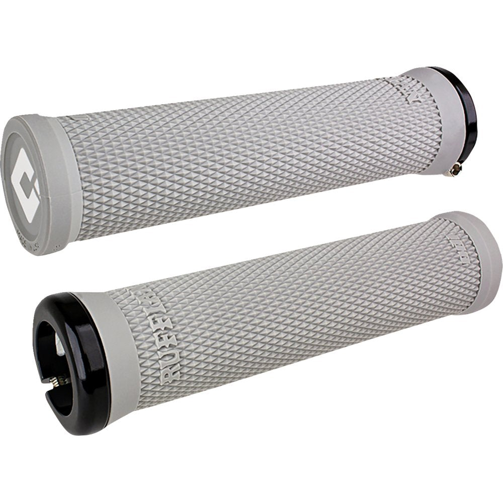 ODI Ruffian 2.1 Lock-On Grips - PWC - Gray/Black L33RFG-B