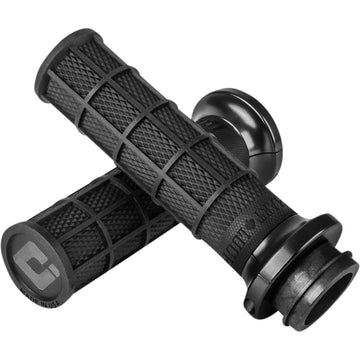 ODI Hart-Luck Signature V-Twin Lock-On* Grips - TBW - Black/Black V31HTW-BB-B