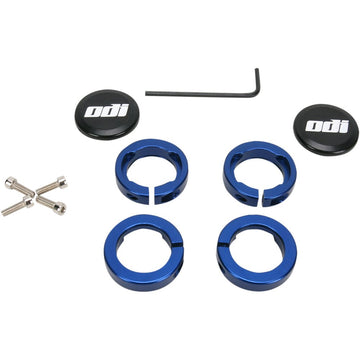 ODI Lock Jaw Clamps - Blue D70LJU