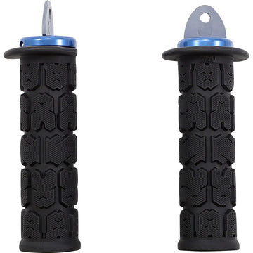 ODI Rogue ATV/PWC Grips - Black/Blue J33RGB-U