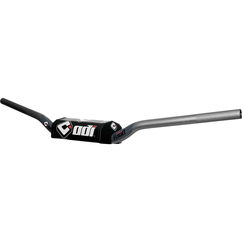 ODI 1-1/8" Flight Non-Crossbrace Handlebar - McGrath - Graphite H602CFH