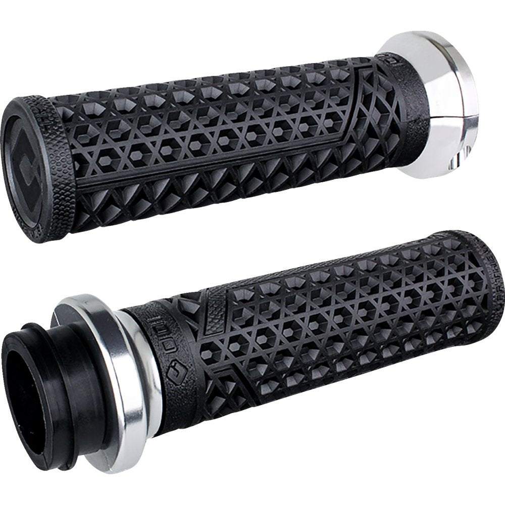 ODI Vans Harley Davidson Grips - Cable - Black/Silver V31VHCWB-S
