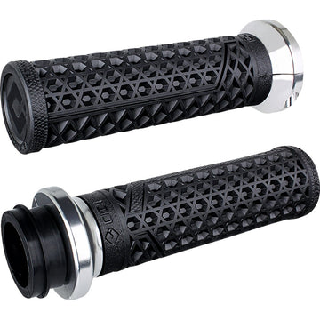 ODI Vans Harley Davidson Grips - Cable - Black/Silver V31VHCWB-S