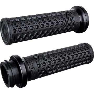 ODI Vans Harley Davidson Grips - Cable - Black/Black V31VHCWB-MB