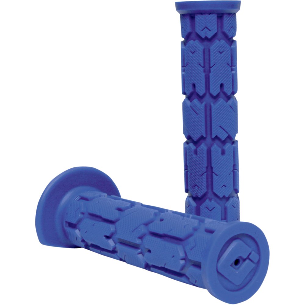 ODI Rogue Single-Ply ATV Grips - Blue J01RGBU