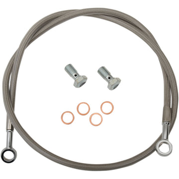 PARTS UNLIMITED +6" Brake Line - 37" - Polaris/Yamaha YAM-001-6