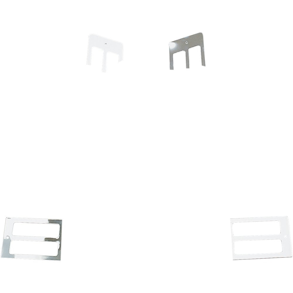 PARTS UNLIMITED Tourbox Light Grills - 88-97 GL 45-8917-BC9
