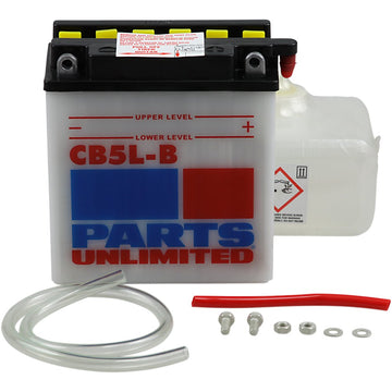 PARTS UNLIMITED Battery - YB5L-B CB5L-B-FP