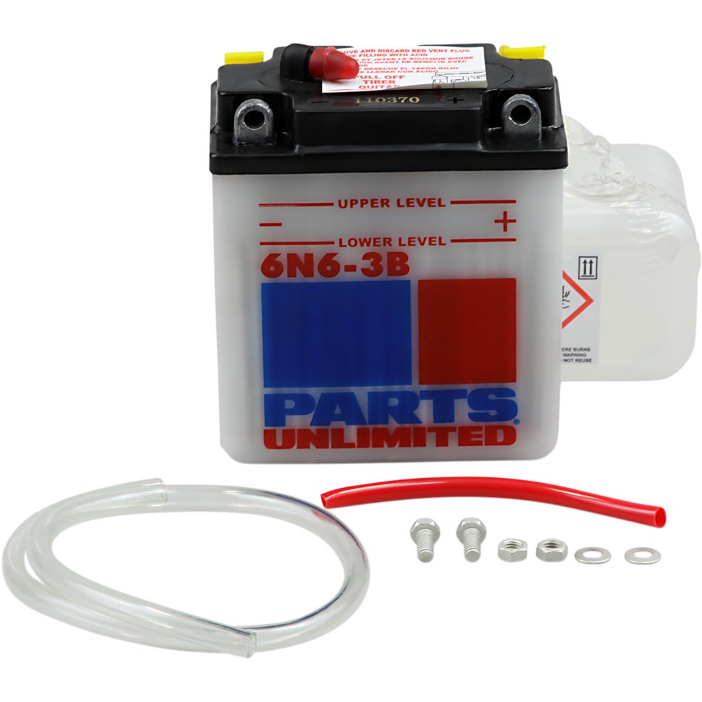 PARTS UNLIMITED Battery - 6N6-3B 6N6-3B-FP