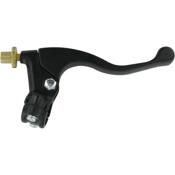 PARTS UNLIMITED Lever Assembly - Right Hand - Shorty - Honda - Black 43-1104R