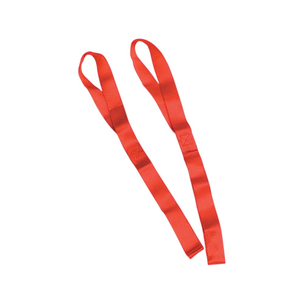PARTS UNLIMITED Tie-Down Extensions - 1" x 1.5' - Red 13-0001