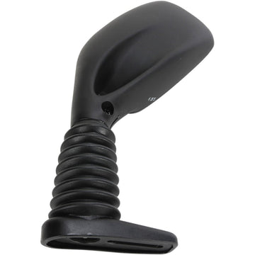 PARTS UNLIMITED Mirror - ZX - Side View - Rectangle - Black - Left - Each 17016