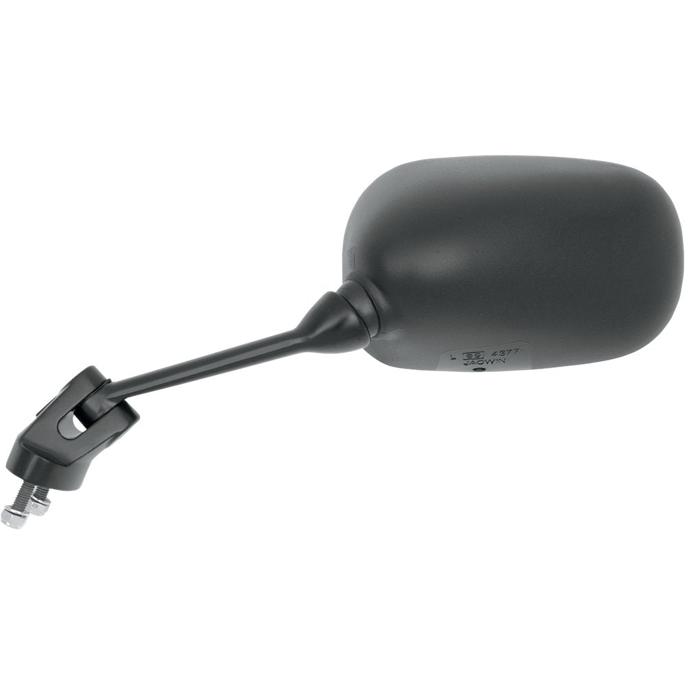 PARTS UNLIMITED Mirror - Side View - Rectangle - Black - Left JY137LH