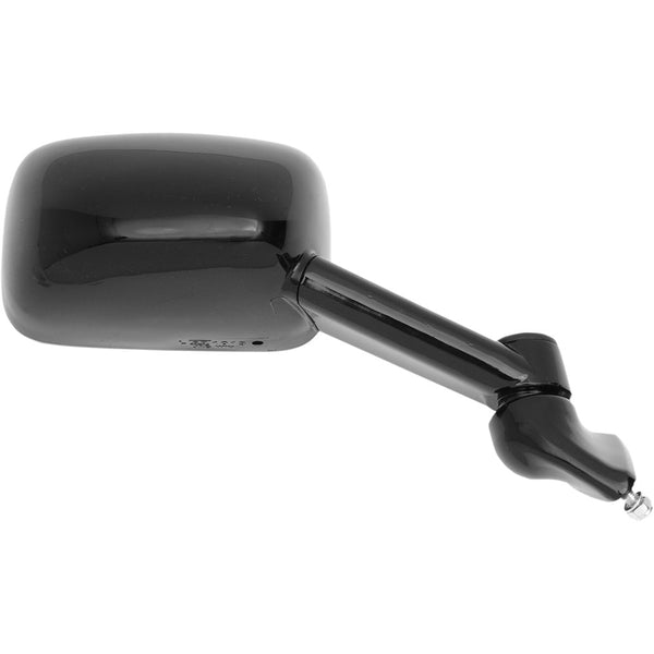Parts Unlimited Mirror - Side View - Rectangle - Black - Right ZZR600RH