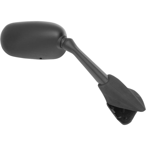 Parts Unlimited Mirror - Side View - Rectangle - Black - Right FZS600RH