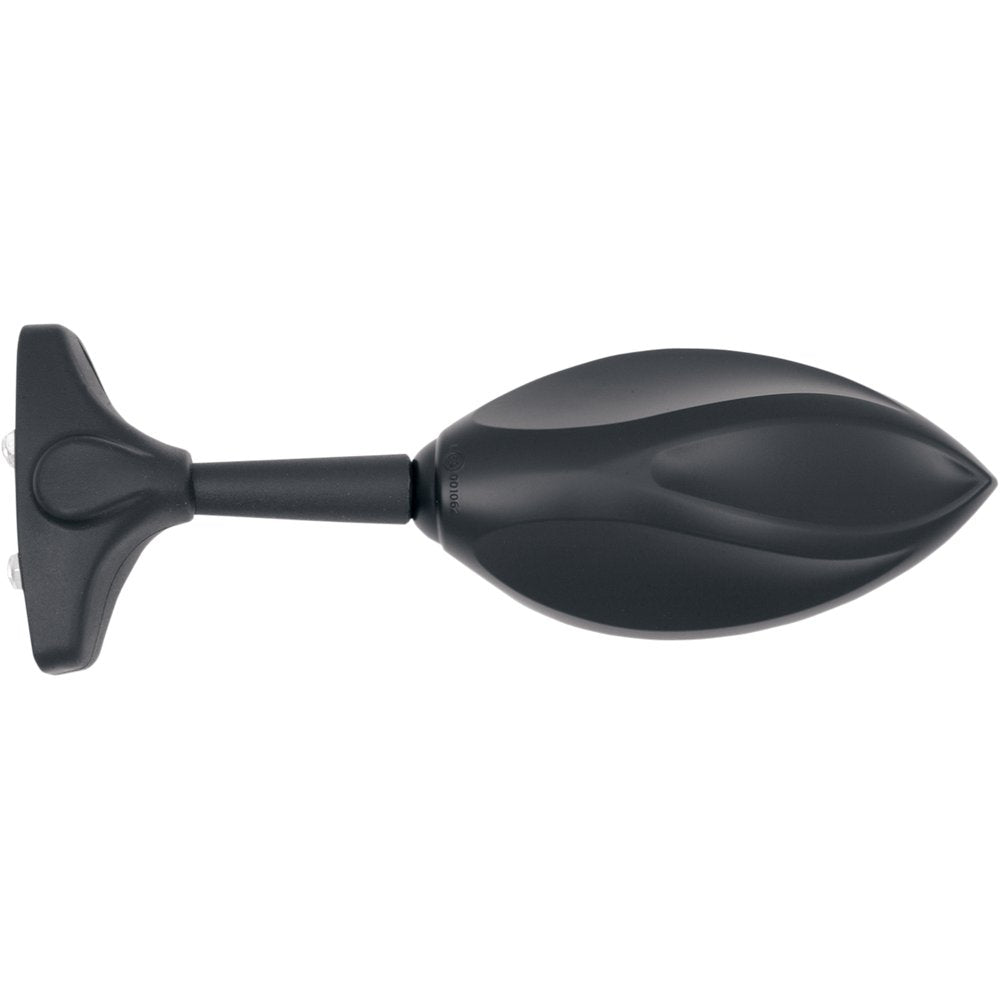 PARTS UNLIMITED Mirror - Side View - Teardrop - Black - Left/Right - Each JY134-1BLK