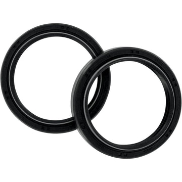 PARTS UNLIMITED Front Fork Seals - 41 mm ID x 53 mm OD x 8/10.5 mm T PUP40FORK455165