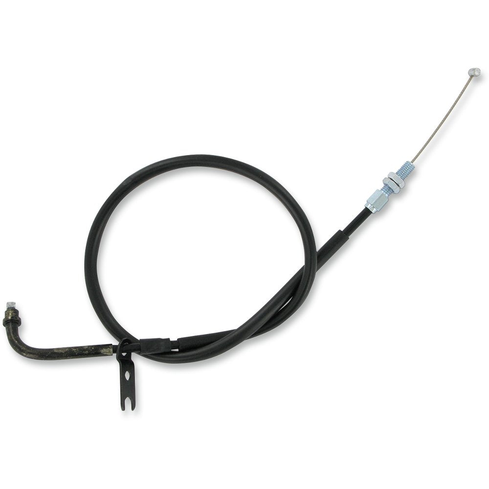 PARTS UNLIMITED Black Vinyl Throttle Cable - Suzuki 58300-29G10