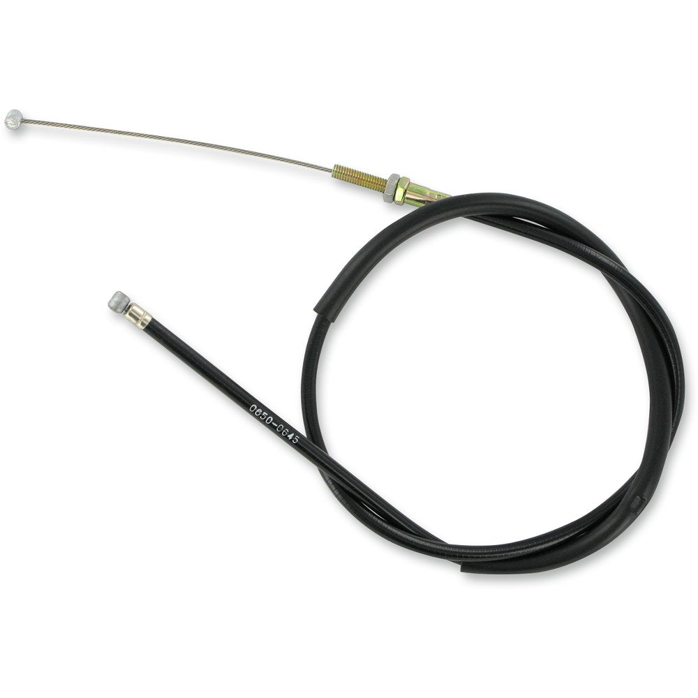 PARTS UNLIMITED Black Vinyl Throttle Cable - Kawasaki 54012-0059