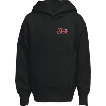 THOR Youth Vantage Pullover Hoodie - Black - Large 3052-0720