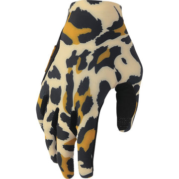 THOR Women's Sportmode Cheetah Gloves - Tan/Black - Medium 3331-0309