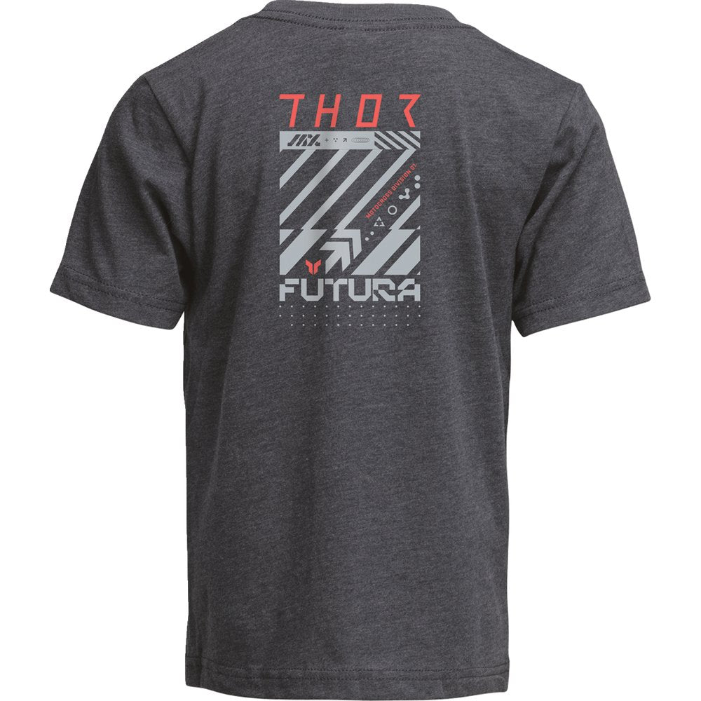 THOR Youth Futura T-Shirt - Charcoal - XS 3032-3886
