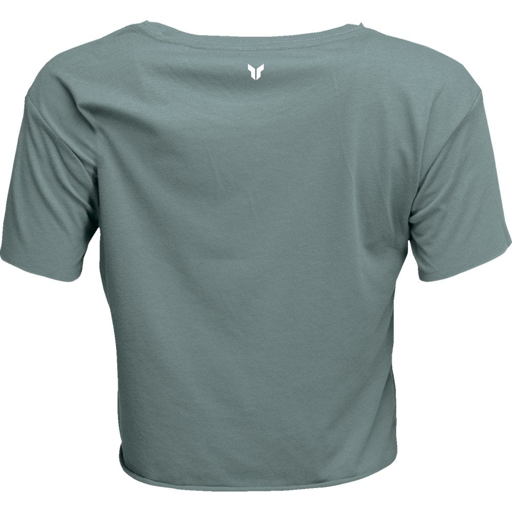 THOR Women's Corp Crop T-Shirt - Mineral - XL 3031-4315
