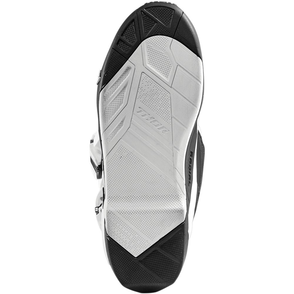THOR Radial Boots Replacement Outsoles - Black/White - Size 10 3430-0897