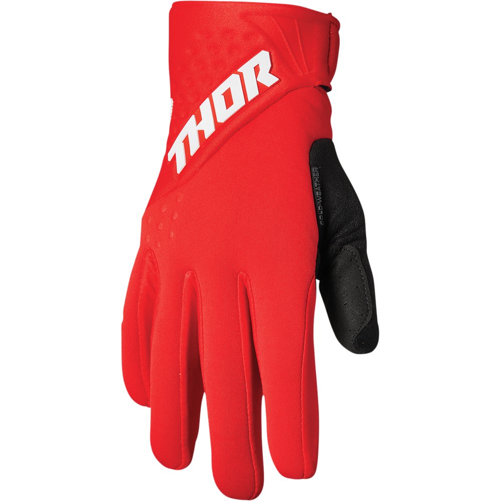 THOR Spectrum Cold Weather Gloves - Red/White - 2XL 3330-6763