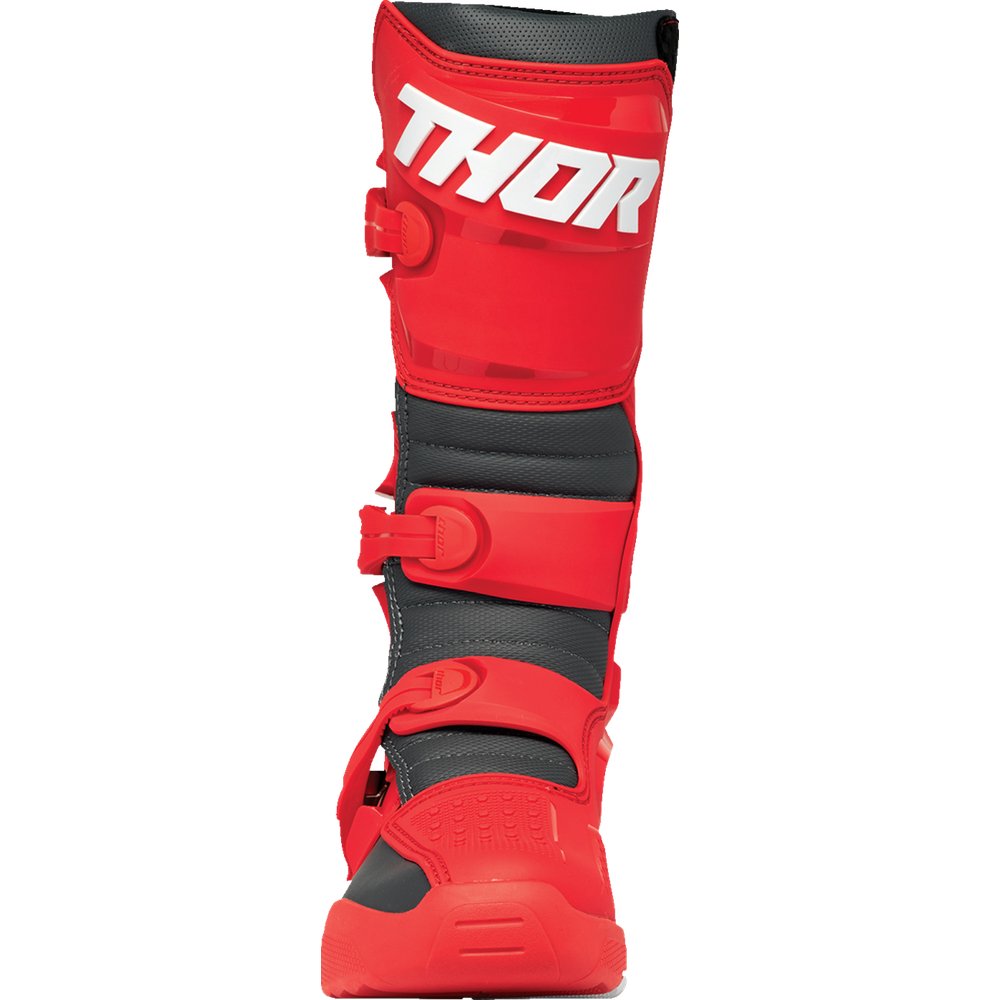 THOR Blitz XR Boots - Red/Charcoal - US 7 3410-3109