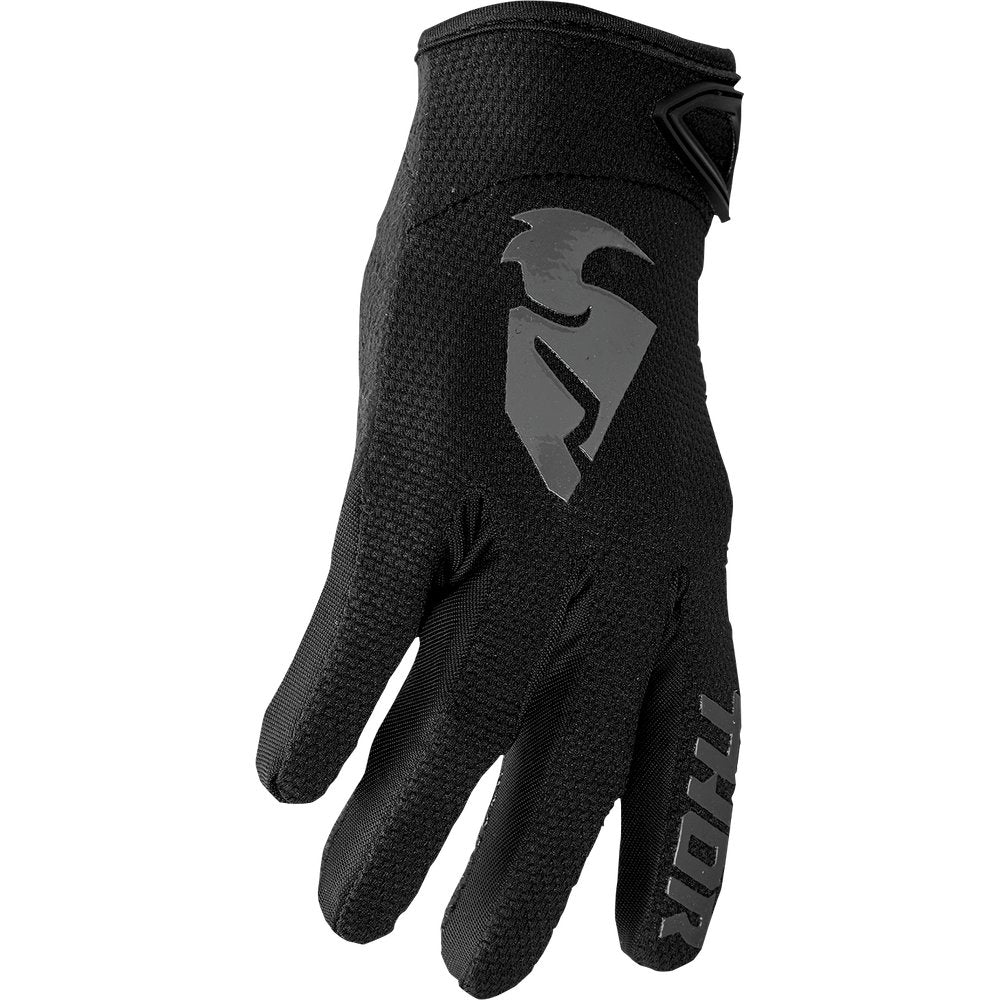 THOR Youth Sector Gloves - Black/Gray - XS 3332-1729