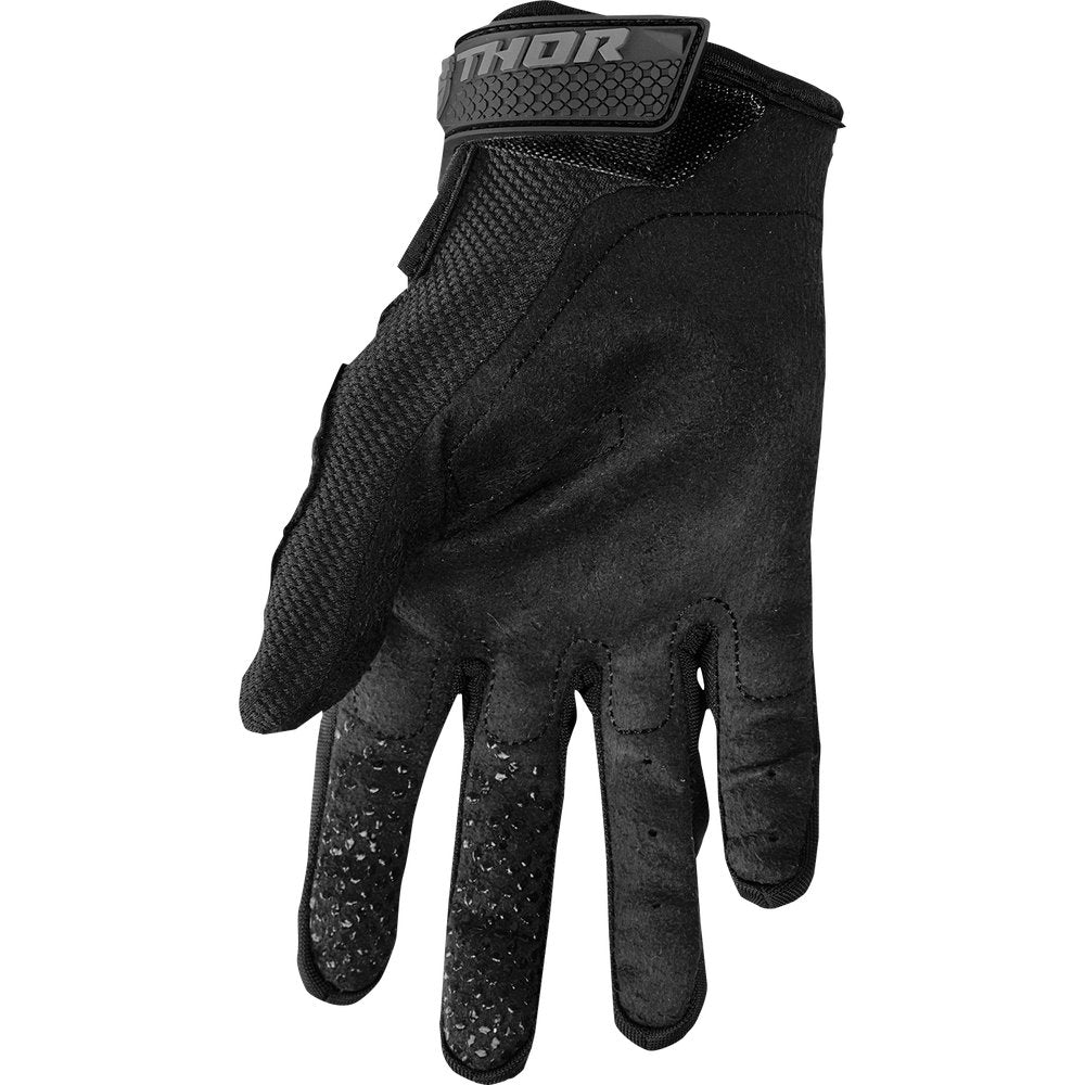 THOR Youth Sector Gloves - Black/Gray - 2XS 3332-1728
