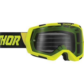 THOR Regiment Goggle - Lime/Black - Smoke Lens 2601-2965